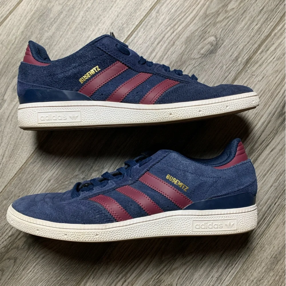 Adidas Busenitz Pro Mens Navy‎ Victory Crimson Skate Shoes H04877